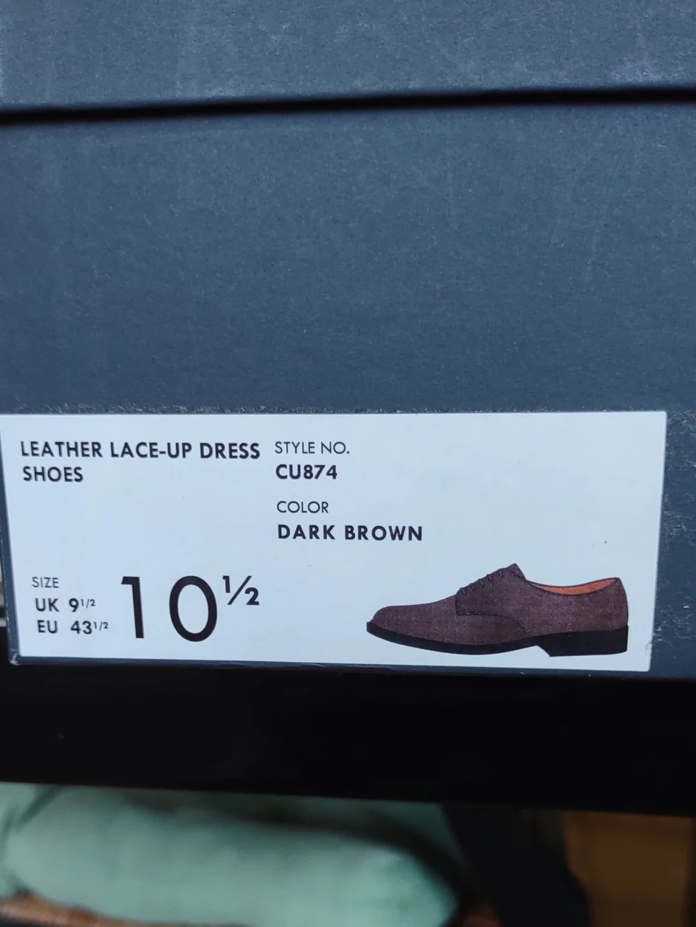 BRAND NEW J.CREW LEATHER LACE- UP